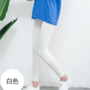 2018新款莫代爾打底褲女內(nèi)搭外穿顯瘦大碼高腰夏天薄款九分褲批發(fā)