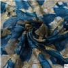 廠家現貨供應2017新款服裝面料 連衣裙婚紗禮服純棉蕾絲刺繡面料