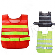 網(wǎng)格橘紅反光衣 反光背心安全背心 反光馬甲 交通服 廠家直銷