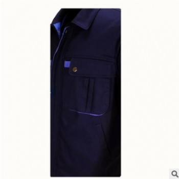 阻燃工作服套裝 防火防燙電焊工作服耐高溫 定做長袖勞保服