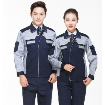 勞保服工作服套裝長袖 物流快遞車間工裝監理施工家電維修工作服