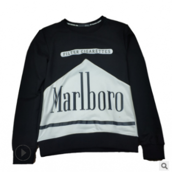 2018秋季新款男士潮流衛衣港風套頭圓領衛衣棉質長袖休閑T恤直銷