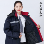 冬季加厚工作服棉衣男女勞保工廠棉服保暖抗寒汽修工服棉襖工裝
