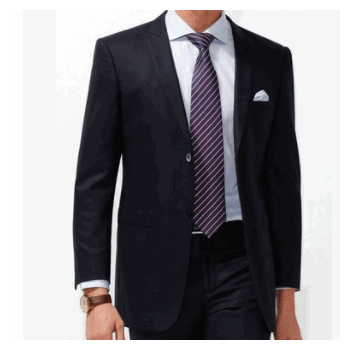 深圳子奇服飾 XZ08 款 深灰色暗條紋 商務(wù)男士西裝西服套裝定制