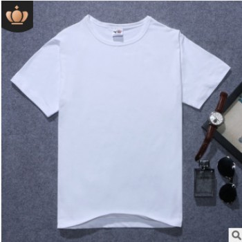 熱升華專用莫代爾空白T恤批發 熱轉印T恤定制班服廣告衫文化衫
