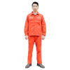 批發(fā)男女長(zhǎng)袖帶反光條勞保工作制服套裝 工程服車間廠服工裝定制