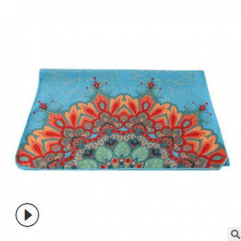 廠家直銷專業定制 單面數碼印花毛巾超細纖維瑜伽鋪巾 防滑瑜伽墊