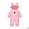 一件代發2018新款嬰兒服裝衣服加厚兒童爬爬服寶寶保暖哈衣連體衣