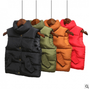 羽絨棉馬甲反季兒童加厚秋冬新款女童內膽坎肩寶寶中小童男童背心