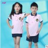 幼兒園園服夏季老師中學(xué)生校服t恤短袖套裝小學(xué)生英倫學(xué)院風(fēng)班服