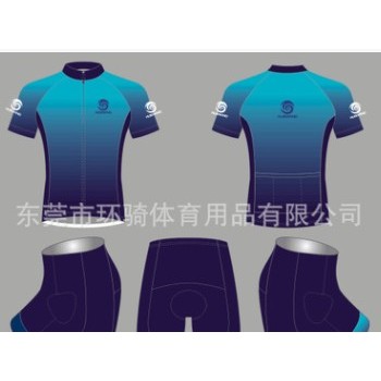 2017外貿(mào)訂制騎行服 速干衣 騎行褲 夏季男款 女款自行車服