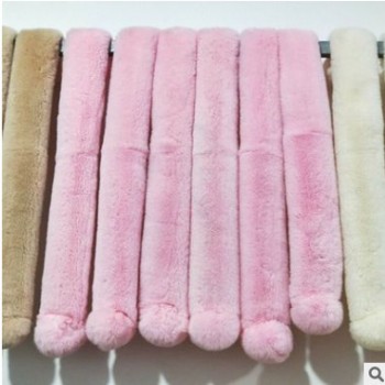 廠家直銷批發兔毛圍巾獺兔毛圍脖編織編織圍脖加工定做