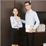 2019新款時尚上班服 時尚簡約修身顯瘦多色可選襯衣服 可定制