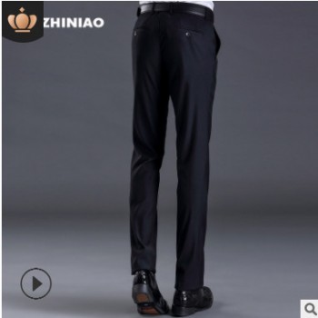 批發男士正裝西褲男裝新款修身休閑西服男式職業商務定做加工代發