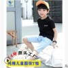 胖童男女童短袖t恤定制 夏季純棉純色半袖男童打底衫童裝上衣圓領