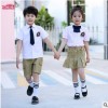 艾咪天使 中小學(xué)幼兒園 夏季襯衫班服套裝看樣定制