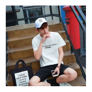 夏季新款短袖t男士圓領(lǐng)個(gè)性字母印花半袖日系街頭港風(fēng)體恤寬松T