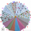 棉麻印花布 田園風(fēng)小碎花麻布 沙發(fā)抱枕背景布 日系和風(fēng)棉麻