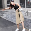 實拍復古學生閨蜜裝港味心機社會女神高腰網紅兩件套裝女夏