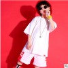 兒童套裝男童嘻哈小男孩舞蹈服夏季跳街舞衣服少兒畢業表演出服潮
