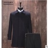 供應新款男士毛呢大衣職業裝 OL通勤翻領暗門襟男士毛呢修身氣質