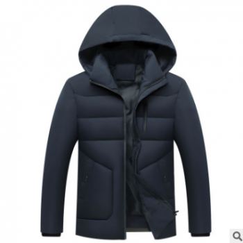 批發(fā)男裝羽絨棉服中老年2019新短款保暖冬外套加厚時(shí)尚立領(lǐng)上衣