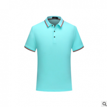 蘇州工作服加工定制 絲光棉抗皺吸汗短袖polo衫T恤