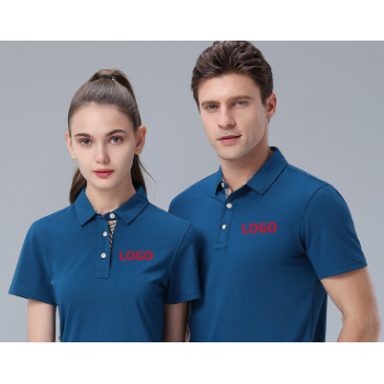 polo衫定制印logo翻領t恤企業文化衫工作服DIY衣服男女款短袖班服