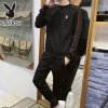 批發代理 花花公子 潮男士韓版修身圓領休閑運動套裝男