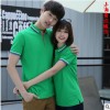 批發短袖POLO衫 翻領工作T恤印logo 定制休閑班服珠地網眼短袖T恤