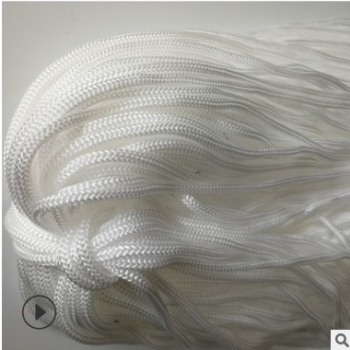 小二主推廠家供應 黑白彩色丙綸繩 可切割加工 打塑料頭金屬頭