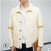 2019新款男士加厚外套風(fēng)衣 冬季雙面羊絨外套 韓版中款毛呢上衣