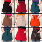 現(xiàn)貨供應(yīng)服務(wù)員圍裙 半截圍裙 工作服圍裙 短圍裙