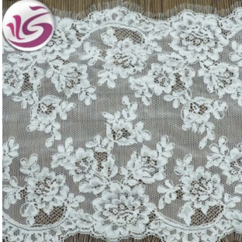 刺繡花邊面料 氣質高檔鏤空婚紗面料 車股線蕾絲硬挺花邊 多工藝