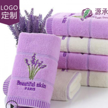 廠家直銷(xiāo)薰衣草毛巾 情侶毛巾 創(chuàng)意廣告禮品毛巾 純棉毛巾