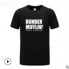 DUNDER MIFFLIN 短袖T恤男士爆款T Shirt速賣通ebay wish一件代發