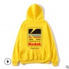 時尚打印Polychrome Kodak 帽衫運動衫 街頭男女 套頭衫 連帽衛衣