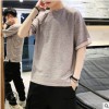 廠家直銷男女通款時尚潮流T恤衫情侶款韓版情侶T恤寬松款班服定制