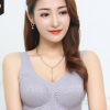 泰國(guó)乳膠4.0蕾絲文胸?zé)o痕內(nèi)衣女運(yùn)動(dòng)背心 無(wú)鋼圈聚攏睡眠胸罩