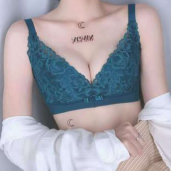 傾城之歌高端專柜內(nèi)衣女聚攏上托中厚杯性感蕾絲無(wú)鋼圈調(diào)整型文胸
