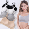 一體式免穿文胸 睡眠無鋼圈背心 運動內衣女雙肩吊帶抹胸1115