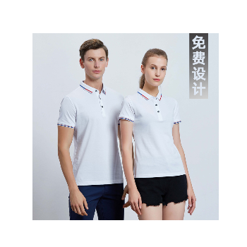 新款CX99111陶瓷桑蠶絲翻領Polo衫工作服班服團體服年會服裝定制