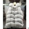 2019新款現貨供應裘皮大衣女款狐貍毛外套皮草中長款修身一件代發