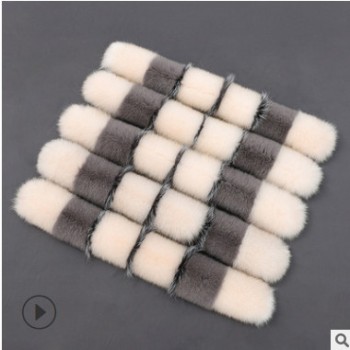 童裝領(lǐng)子 貉子毛領(lǐng) 狐貍毛大領(lǐng)子 定制羽絨服毛領(lǐng) 服裝輔料毛領(lǐng)