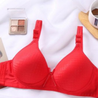 內(nèi)衣女無鋼圈大碼夏季薄款透氣舒適性感聚攏文胸收副乳防下垂胸罩