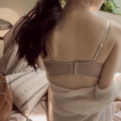 無鋼圈內衣少女小胸神器聚攏上托胸罩性感蝴蝶結調整型厚款女文胸