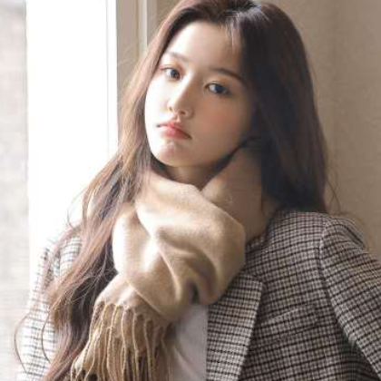 學(xué)生格子圍巾女秋冬季韓版百搭可愛少女ins情侶款保暖日系男圍脖