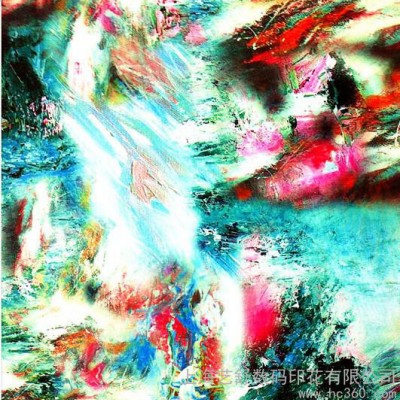 供應上海藝舒數碼印花2014數碼印花坯布