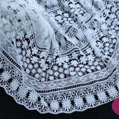 2016新款蕾絲水溶面料 刺繡水溶牛奶絲** 服裝輔料批發其他紡織輔料