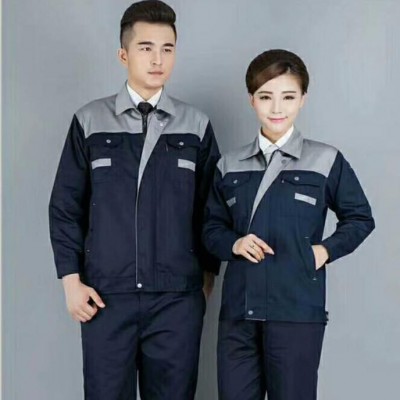 許諾服飾 廠家定做 工作服工裝勞保服全工藝滌棉布料工作服廠家勞保服裝工裝